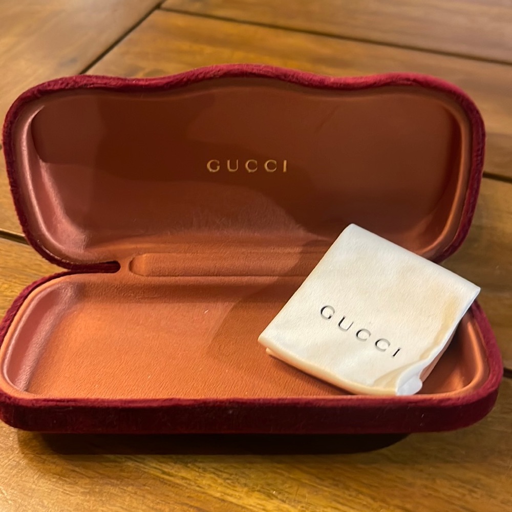 Gucci sunglasses case